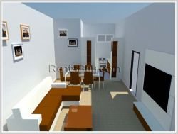 ID: 3401 - the Eco-House for rent with digital security alarm in new ministries area of Dontiew (map