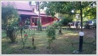 ID: 1116 - Lao style house with large land near Kiettisack international school