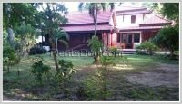 ID: 1116 - Lao style house with large land near Kiettisack international school