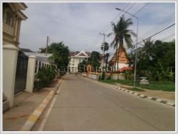 ID: 3188 - Townhouse next to concrete road near Lao ITEC for rent