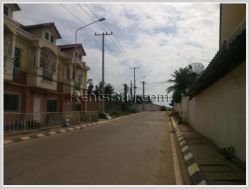 ID: 3188 - Townhouse next to concrete road near Lao ITEC for rent