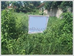 ID: 599 - Vacant land in Lao community for sale