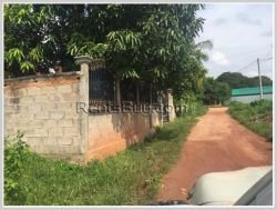 ID: 599 - Vacant land in Lao community for sale