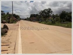 ID: 3328 - Vacant land next to concrete road for rent near National University of Laos