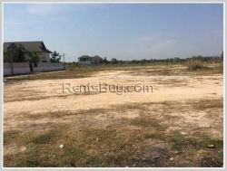 ID: 3048 - Surface land near main road for rent in Sikhottabong district