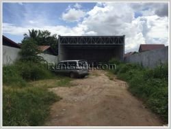 ID: 3951 - Residential Land for rent near main road in Ban Buengkayong