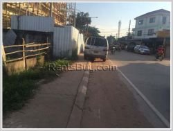ID: 3409 - Vacant land next to concrete road in Phontong Village for sale