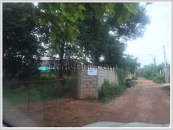 ID: 3662 - Vacant land near Houayhong market Chanthaboury District for sale