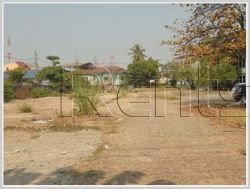 ID: 2962 - Nice plot of land by main road for sale in Chanthabouly district