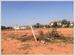 ID: 4232 - Vacant land near Houayhong market in Chanthaboury District for sale