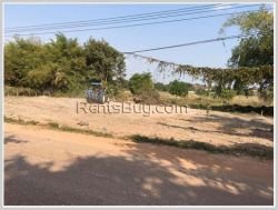 ID: 218 - Nice vacant land by pave road for sale at Ban Nonghai