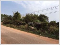 ID: 218 - Nice vacant land by pave road for sale at Ban Nonghai