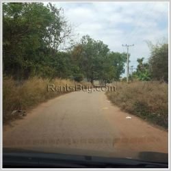 ID: 218 - Nice vacant land by pave road for sale at Ban Nonghai