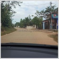 ID: 218 - Nice vacant land by pave road for sale at Ban Nonghai