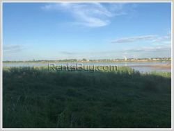 ID: 4345 - Premium Vacant land by main road and Mekong for sale in Ban Thinthom