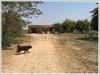 Vacant land by mekong river with a house for sale