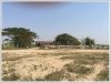 Vacant land by mekong river with a house for sale