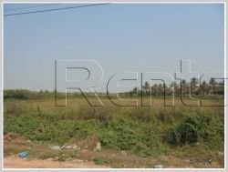 ID: 3078 - Vacant land near main road for rent in Hadsayfong district