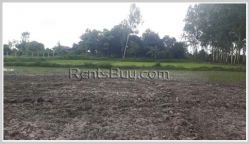 ID: 3370 - Former rice paddy land by pave road for sale in Ban Phanghang village