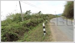 ID: 209 - Nice vacant land near Mekong River for sale Sangthong District, 30km from Vientiane