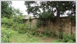 ID: 207 - Vacant land by pave road for sale in Ban Nonkor, Saysetta District