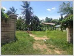 ID: 4341 - Vacant land with wall in Ban Khamsavat for sale