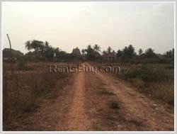 ID: 3503 - Nice vacant land for sale in Lao community area of Saythany District