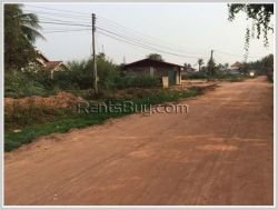 ID: 3503 - Nice vacant land for sale in Lao community area of Saythany District