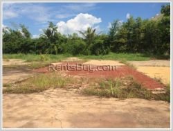 ID: 3316 - Vacant land near Kaison road for rent in Saythany district.