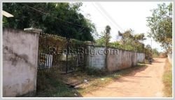 ID: 3508 - Nice vacant land for sale behind national university of Laos