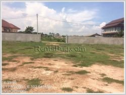 ID: 4367 - Vacant land next to concrete road in Ban Donnokhoum for sale