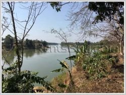 ID: 1073 - The nice land with view at Nam Ngum River for sale