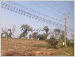 ID: 2726 - The big land near main road for sale in Saythany distric