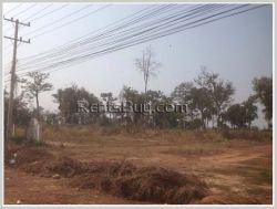 ID: 2726 - The big land near main road for sale in Saythany distric
