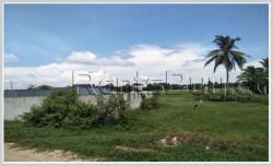 ID: 4367 - Vacant land next to concrete road in Ban Donnokhoum for sale