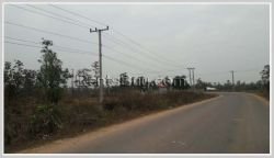 ID: 3946 - Vacant land not far from National University of Laos for sale in Saythany District