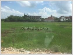 ID: 3649 - Vacant land for sale in Lao rich community and near Nongduang Market