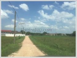 ID: 3649 - Vacant land for sale in Lao rich community and near Nongduang Market