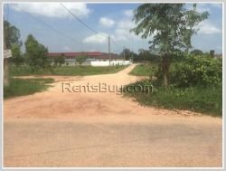 ID: 3649 - Vacant land for sale in Lao rich community and near Nongduang Market