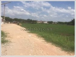 ID: 3649 - Vacant land for sale in Lao rich community and near Nongduang Market