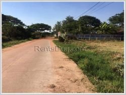 ID: 4270 - Surfaced land next to concrete road for sale in Ban Nongbuathong
