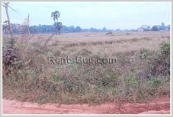 ID: 3899 - Residential land for sale Ban Samketh at the East side of Waittay International Airport