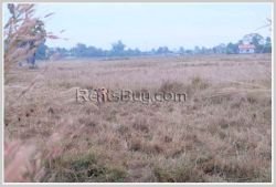 ID: 3899 - Residential land for sale Ban Samketh at the East side of Waittay International Airport