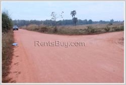 ID: 3899 - Residential land for sale Ban Samketh at the East side of Waittay International Airport