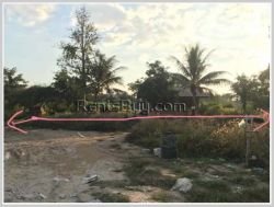 ID: 3775 - Nice vacant land by pave road for sale at Tadthong Village