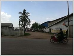 ID: 4013 - The nice land with warehouse for sale in developed area of Sikhottabong