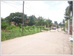 ID: 3287 - Vacant land near Vientiane International School next to concrete road for sale