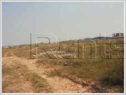 ID: 3057 - Vacant land near main road for sale in Sisattanak district