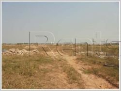 ID: 3057 - Vacant land near main road for sale in Sisattanak district