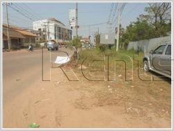 ID: 3057 - Vacant land near main road for sale in Sisattanak district